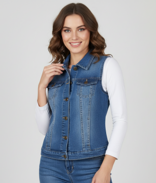 CHALECO DE MEZCLILLA