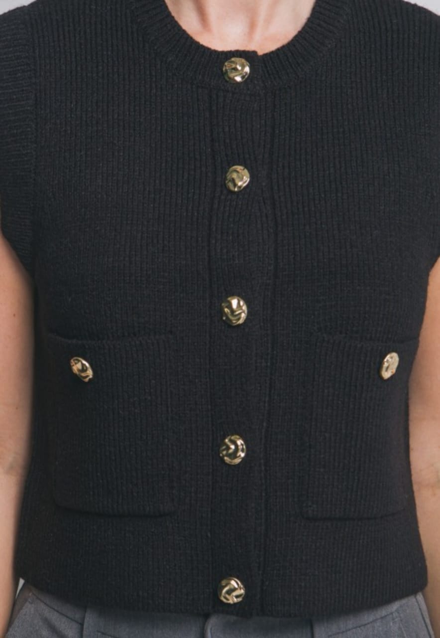 CHALECO TEJIDO - Imagen 2