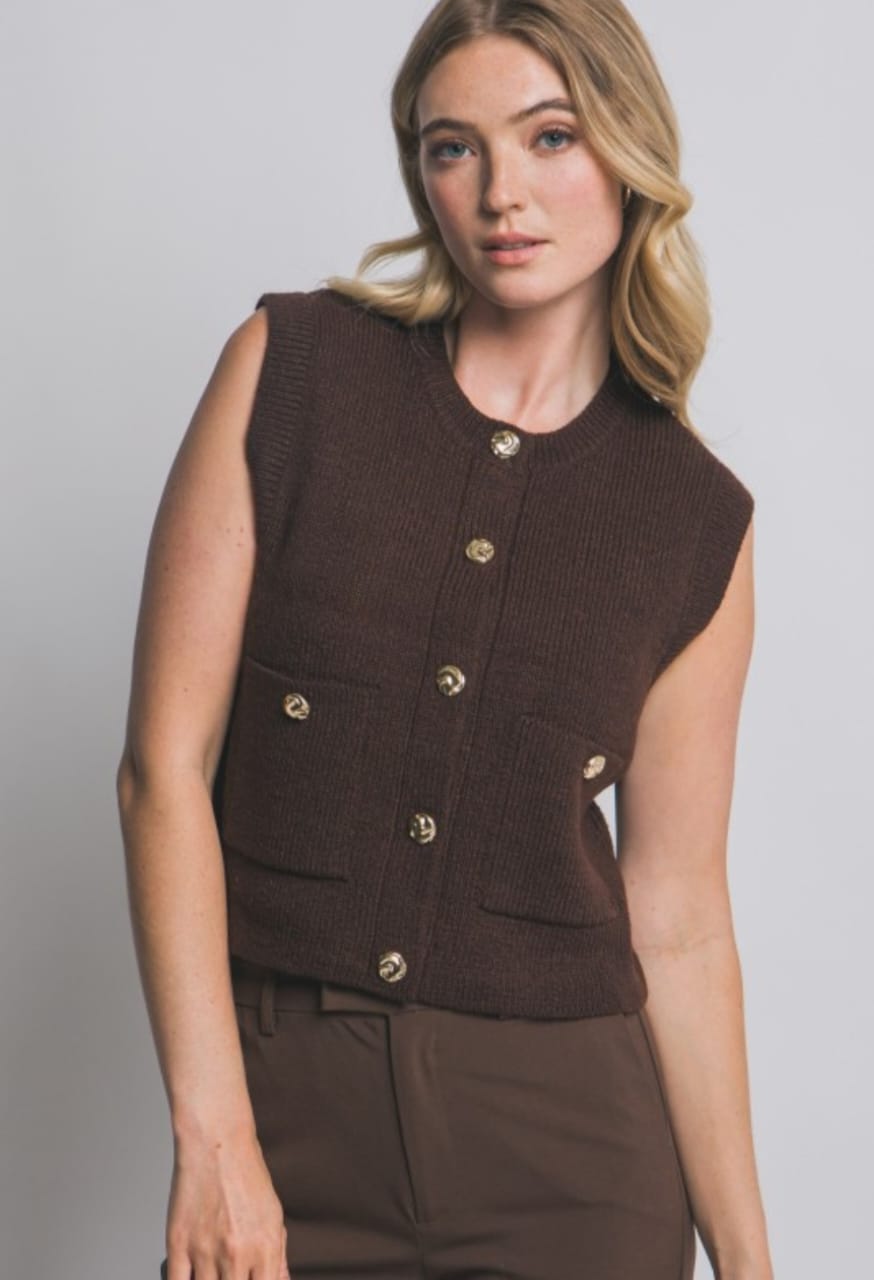 CHALECO TEJIDO - Imagen 5