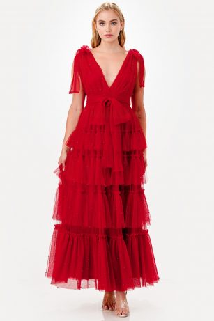 VESTIDO OLAN PERLAS